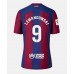 Barcelona Robert Lewandowski #9 Voetbalkleding Thuisshirt Dames 2023-24 Korte Mouwen